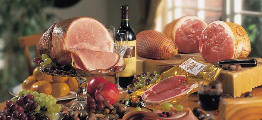 Broadland Hams Traditional Dry Cured Ham And Bacon